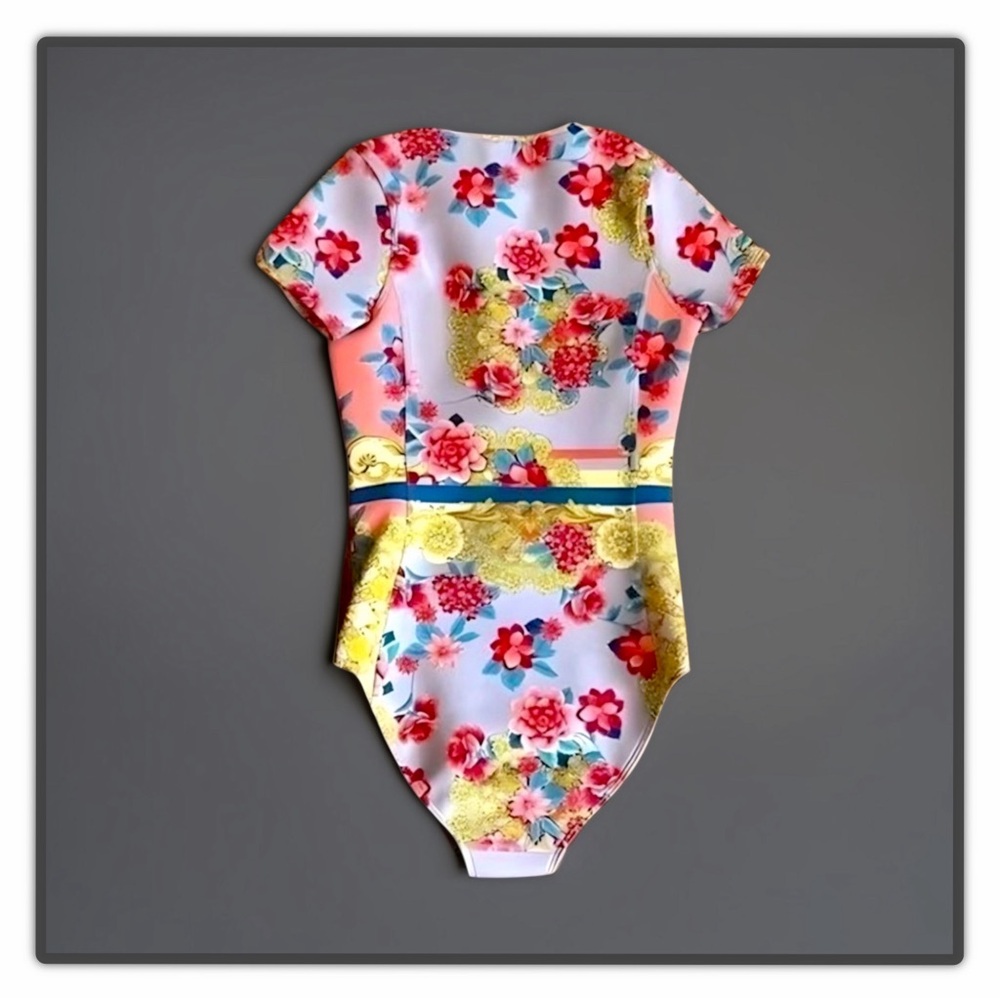 NWT Johnny Was Japer Neoprene One Piece Swimsuit - Picture 9 of 16